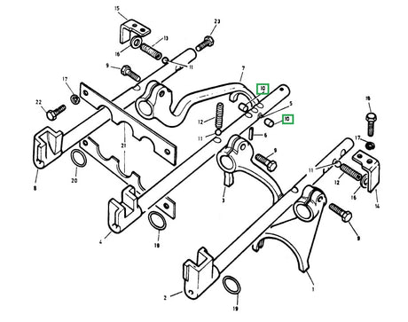 Plunger Selector Rod