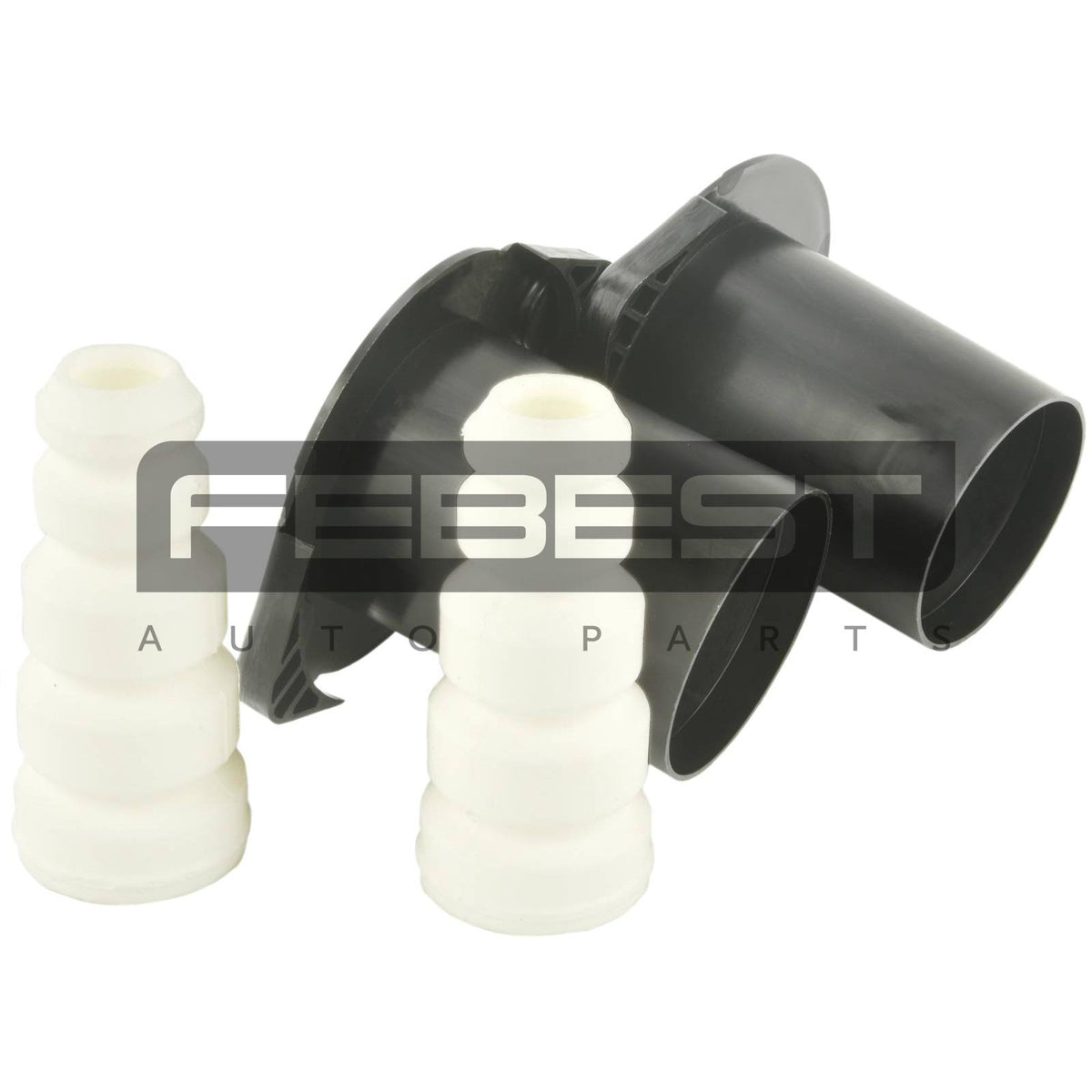 Boot with jounce bumper rear shock absorber kit - FEBEST
