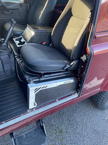 Deluxe Profile - Under Seat Protector - Stainless Steel - BISON