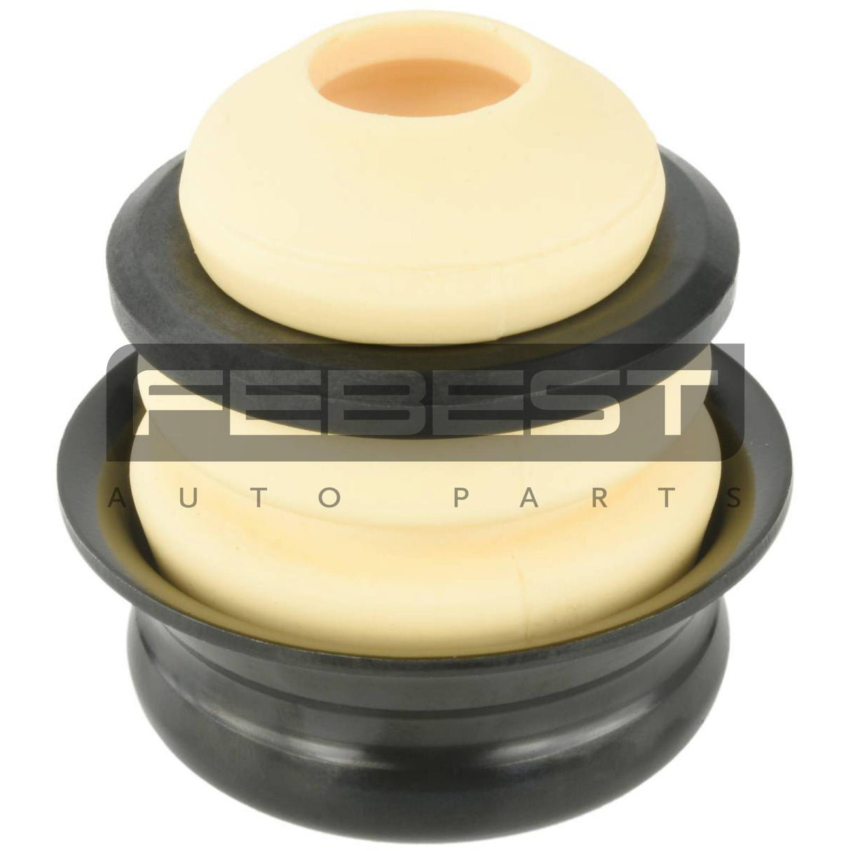 Rear shock absorber jounce bumper