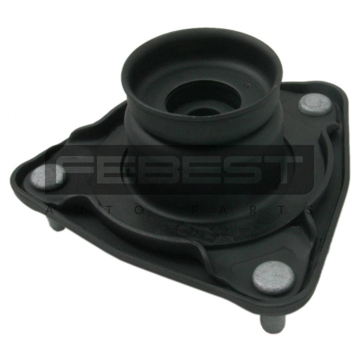 Front shock absorber mounting