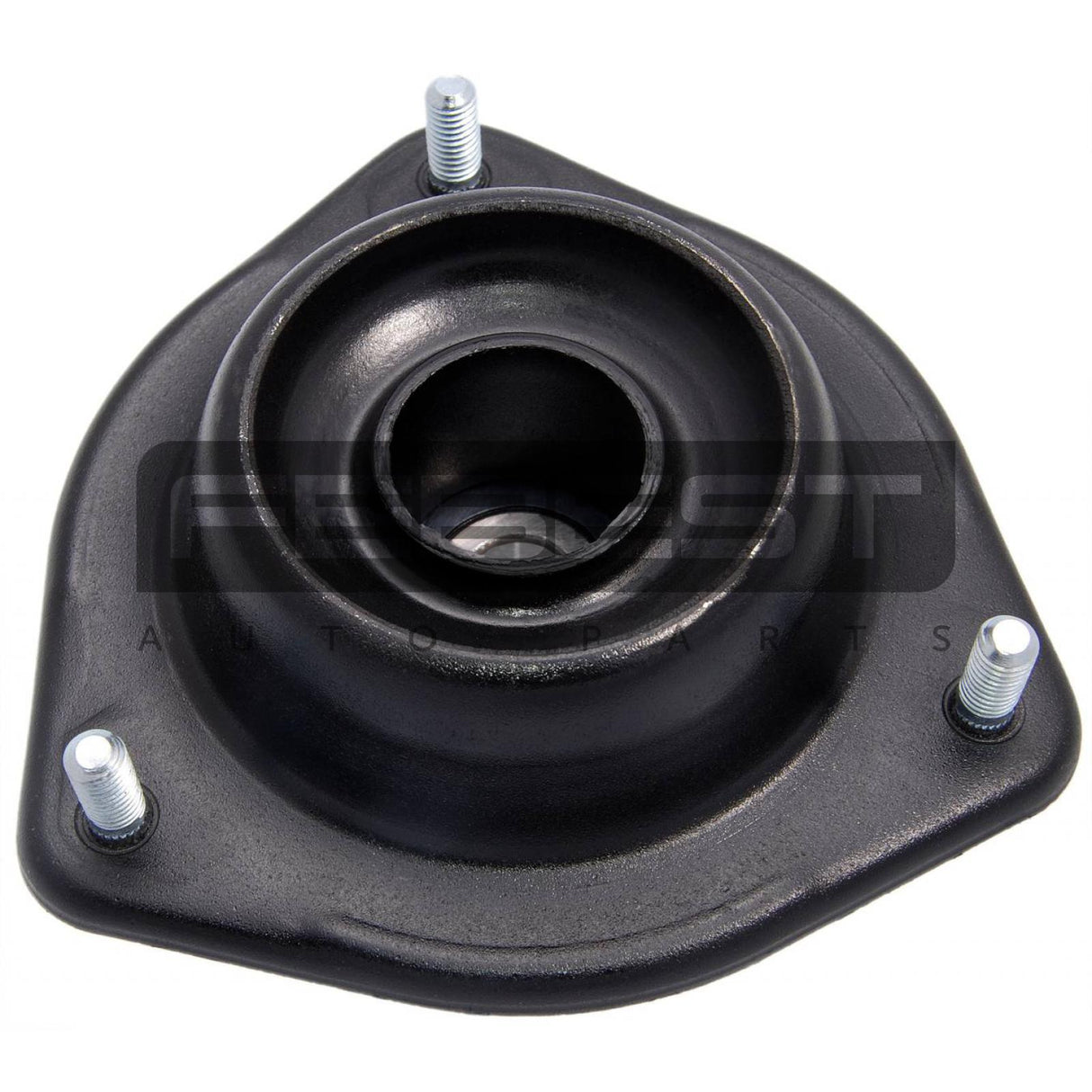 Front shock absorber mounting