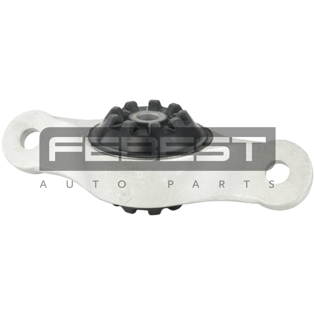 Rear shock absorber mounting