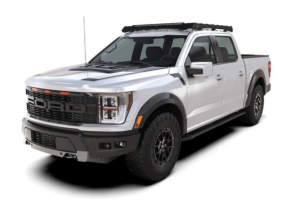 Ford F-150 Super Crew (2021- Current) Slimsport Roof Rack Kit / Light Bar Ready