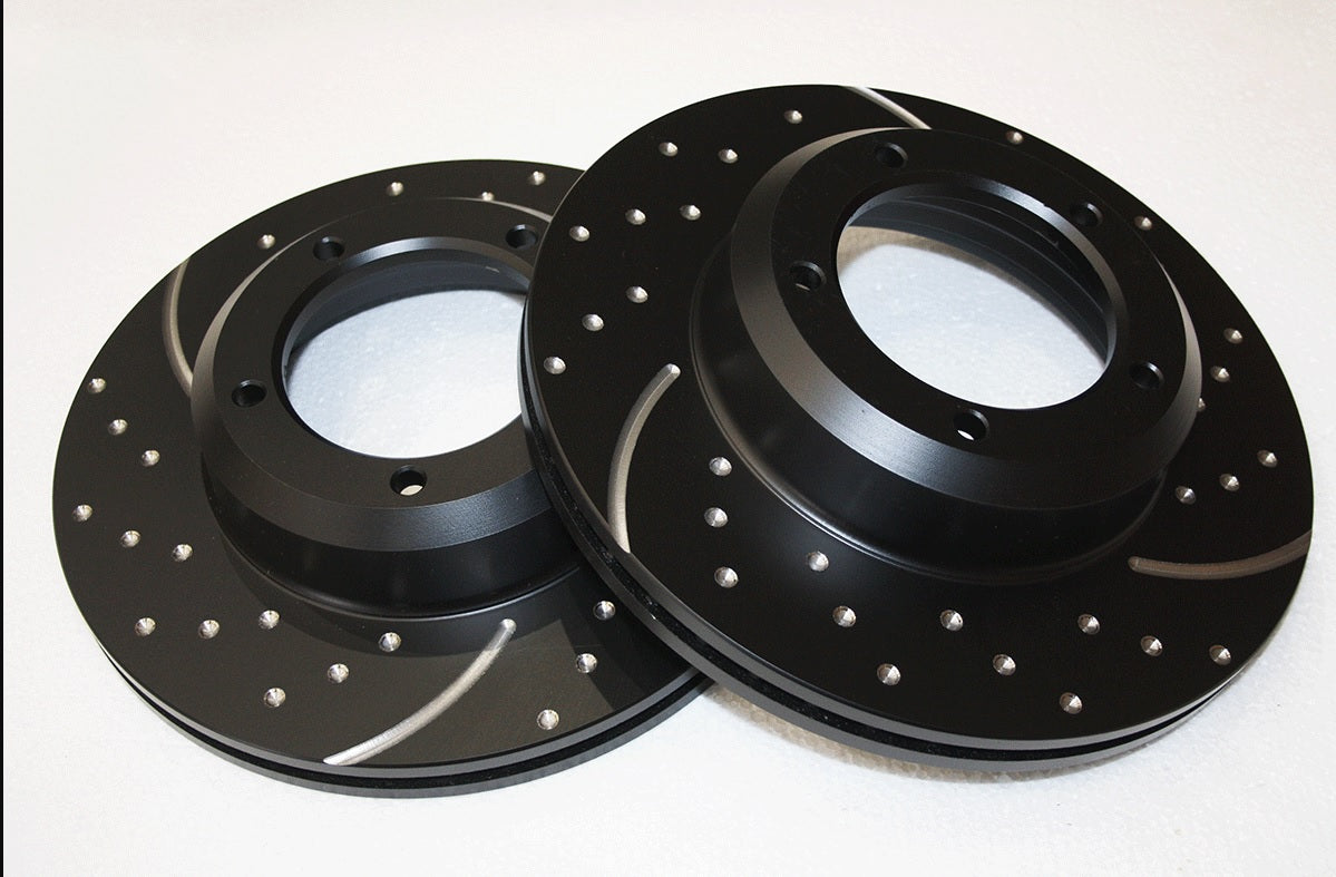 Front Brake Discs - Ventilated - High Performance - Pair - EBC BRAKES