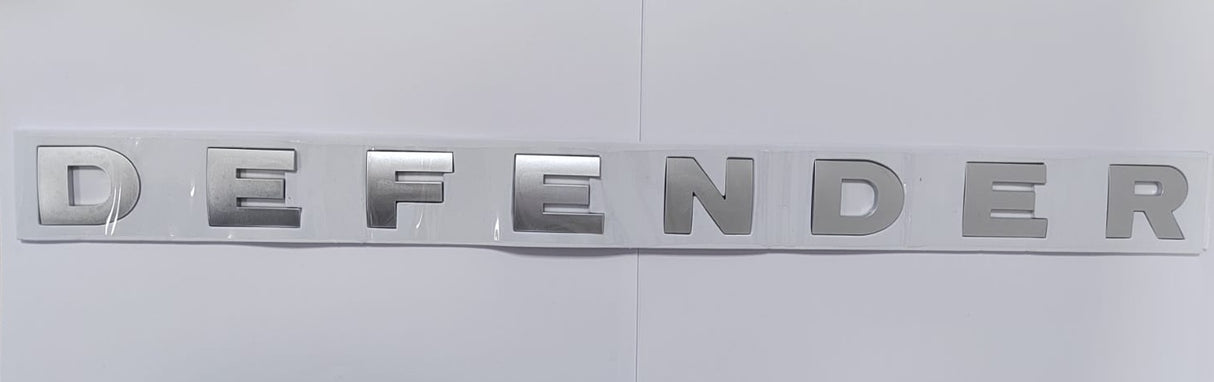 Decal - Name Plate - Silver Matt - AG PARTS