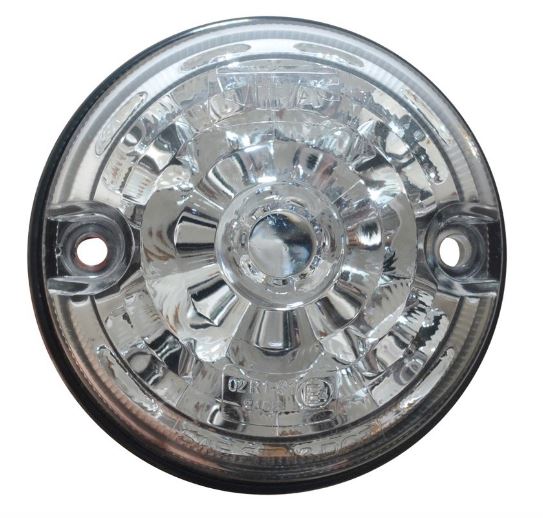 73mm Stop/Tail Light LED Rear - White - WIPAC