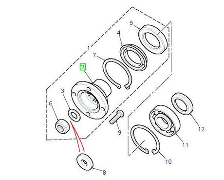 Flange Front Trans Box