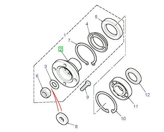 Flange Front Trans Box