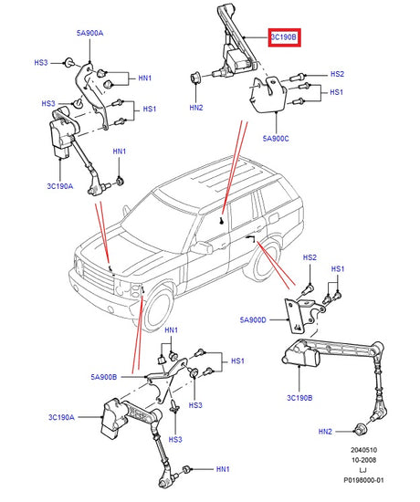 Sensor Air Suspension - PROEVO+