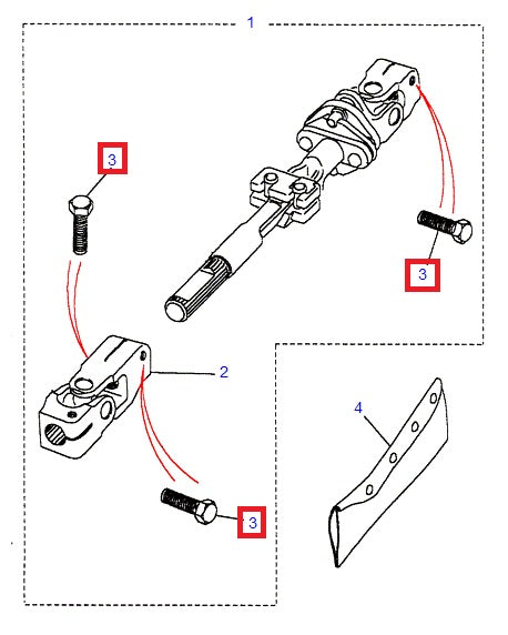 Bolt (Pack of 5 units)