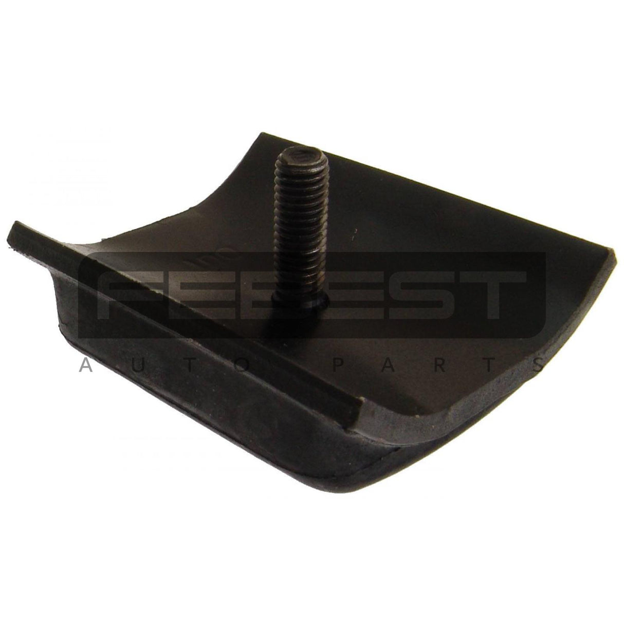 Rear leaf spring rubber buffer