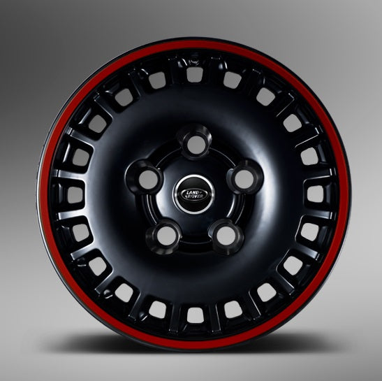 Defend 1945 Retro Satin Black Wheel - 8x18" - Single Wheel - KAHN