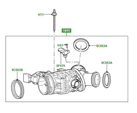 THROTTLE BODY AND MOTOR -Need to return the old unit