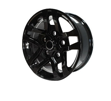 XTR1 Gloss Black Alloy Wheel 18x8 - Suitable for Defender 90, 110 and 130 (plus Puma) vehicles