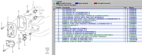 Bumper Lamp Assy Rear LH