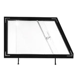 Front Sliding Aluminum Windows - Pair