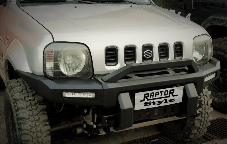 Front squared jimny bumper raptor 4x4