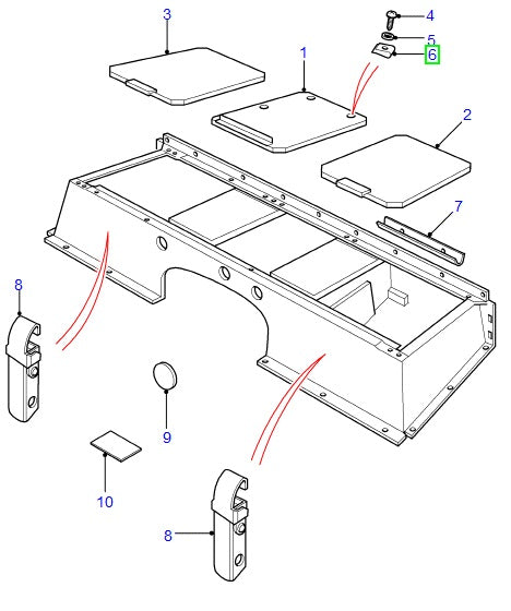 NUT - LOCKING - 10 Units