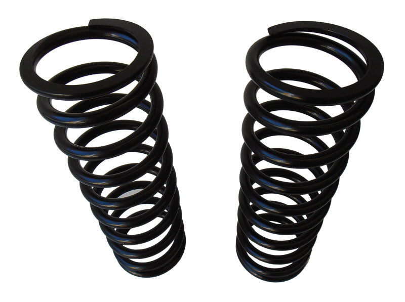 Pair of front springs +10 cm black