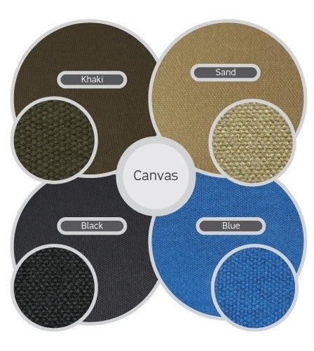 Full canvas - Side and Rear Windows - KHAKI Color - EXMOOR TRIM