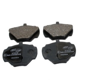Rear Brake pads with clips - DELPHI