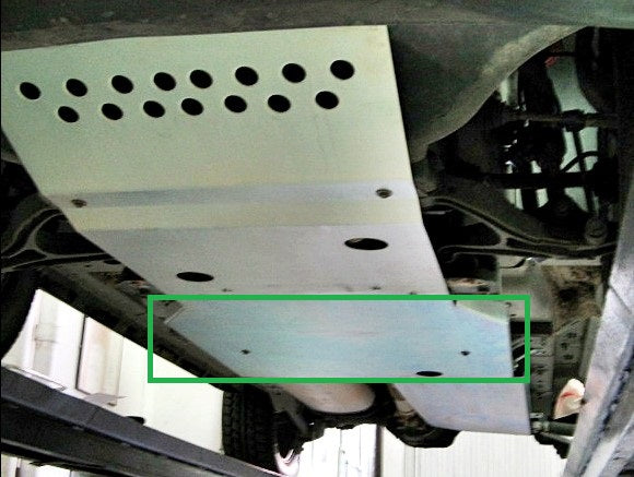 Transfer Box Under Protection - Steel 3mm.