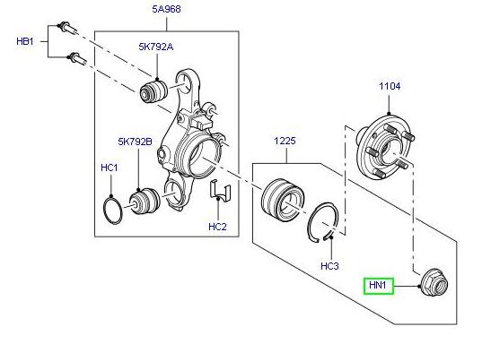 Nut and Washer