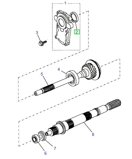 Oil seal trans cover