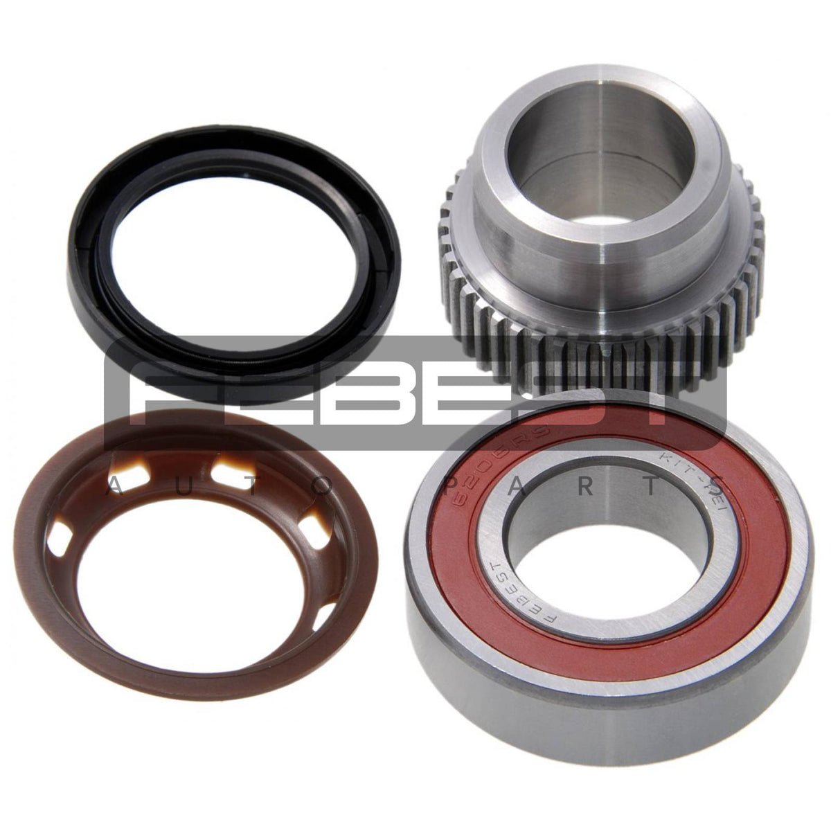 Repair kit, ball bearing rear axle shaft - FEBEST