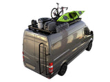 Mercedes-Benz Sprinter 144in/170in / L2/L3 / MWB/LWB Wheelbase w/OEM Tracks (2006-Current) Slimline II Roof Rack Kit / Tall