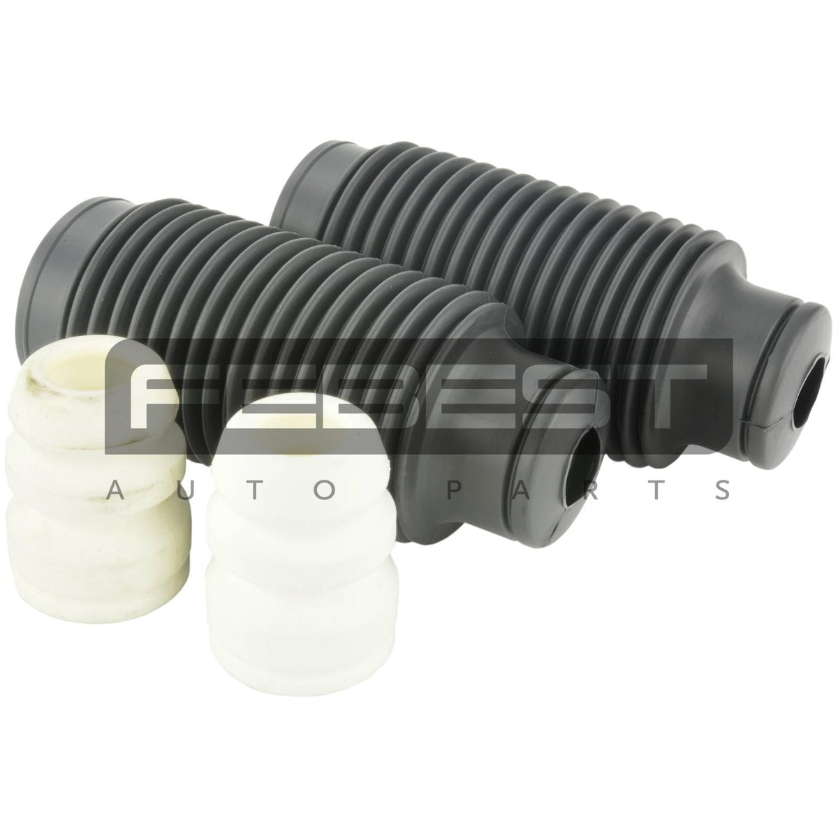 Boot with jounce bumper front shock absorber kit - FEBEST
