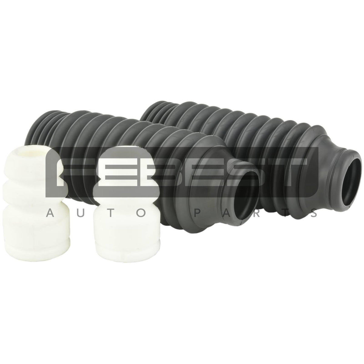 Boot with jounce bumper front shock absorber kit - FEBEST
