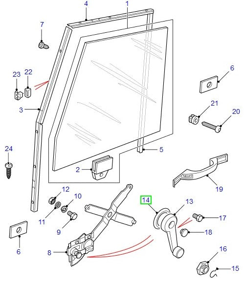 Escutcheon - Window