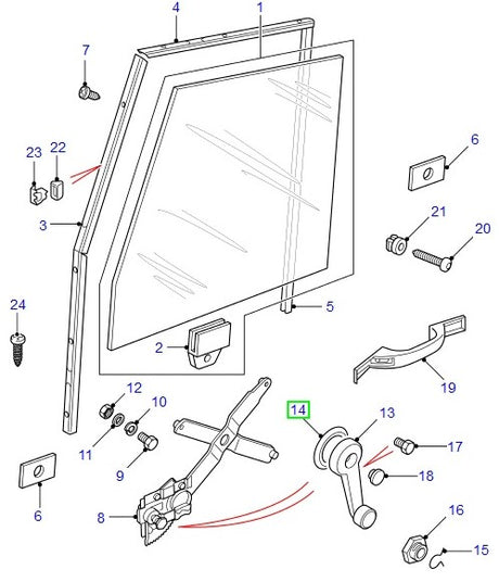 Escutcheon - Window