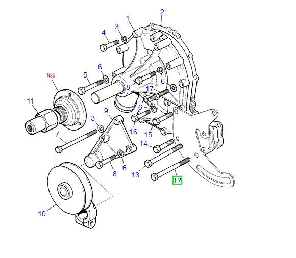 BOLT 5/16UNC x 5, Cabeza hexagonal - ALLMAKES