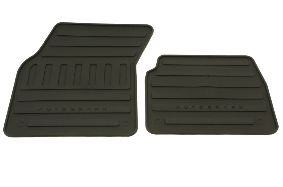 Front Rubber Mat Set Evoque