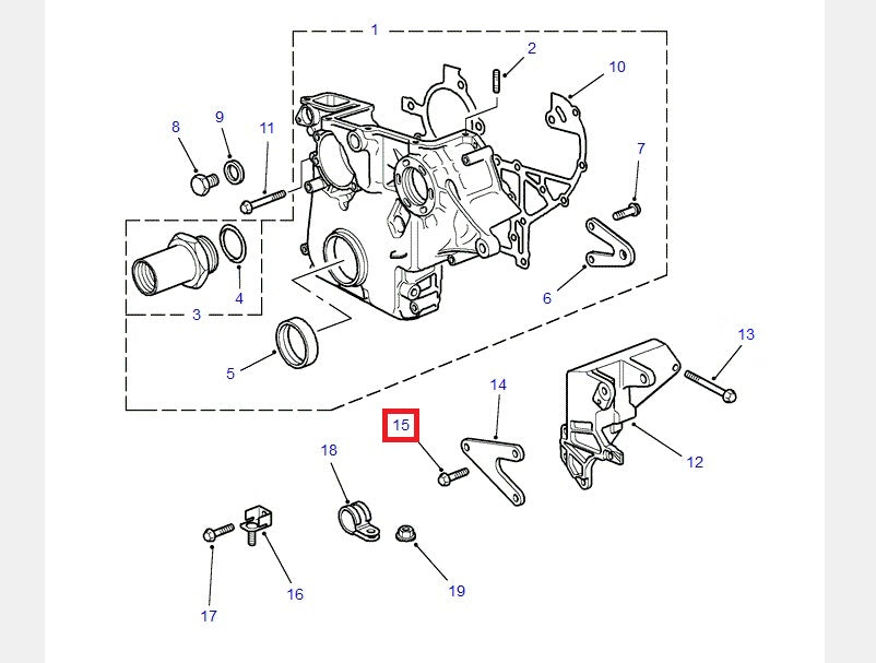 Alternator Bracket Screw