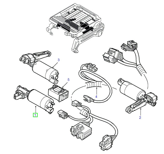 Motor - Seat Adjuster
