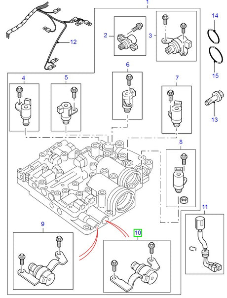 Solenoid - electronic pressure ctl