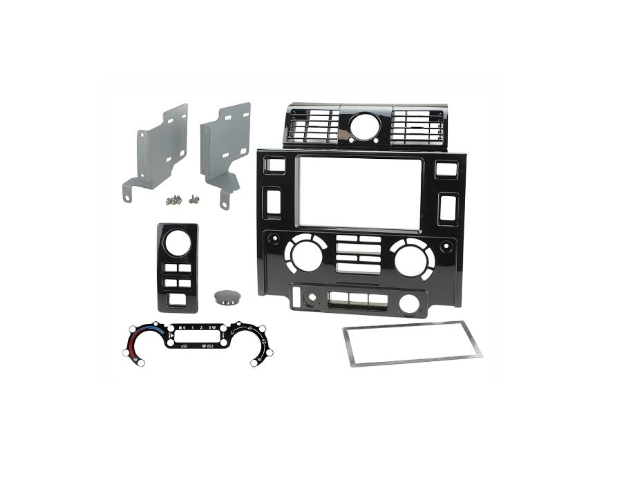 Double Din Fascia Kit - Piano Gloss Black - ALLMAKES