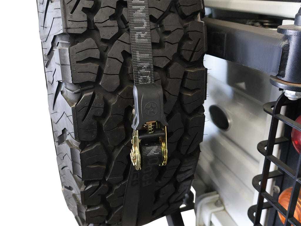 Spare wheel mounted shelf