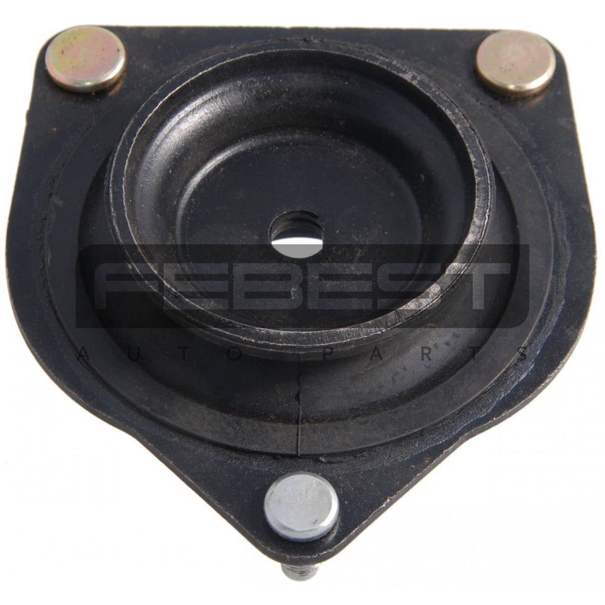 Front shock absorber mounting