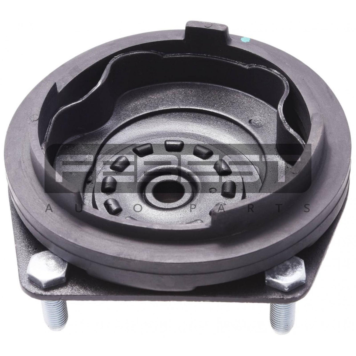 Rear shock absorber mounting left
