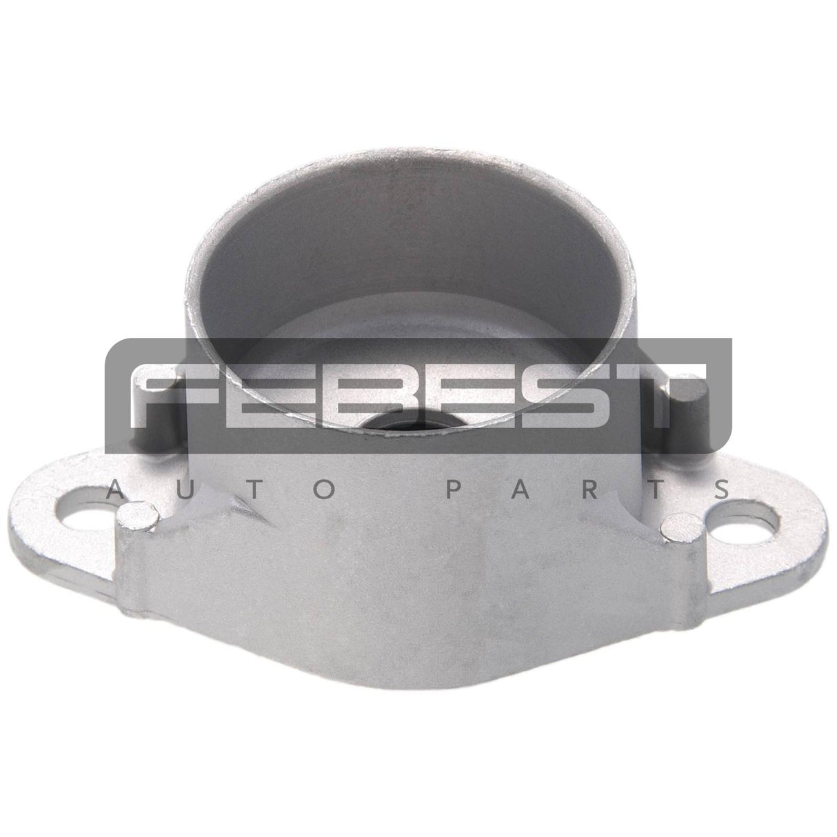 Rear shock absorber mounting
