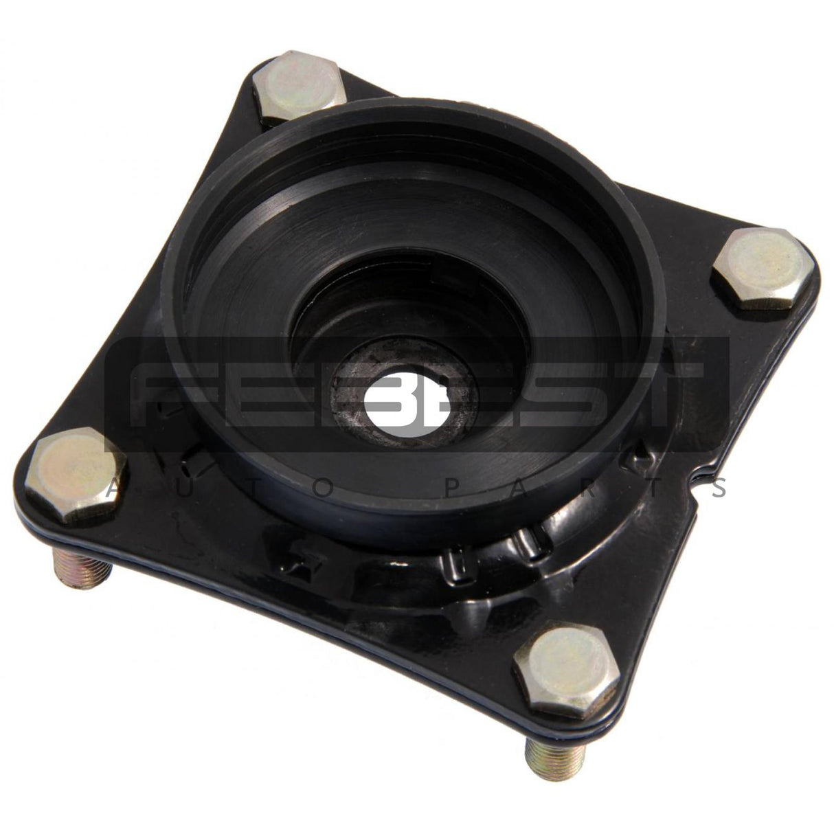 Front shock absorber mounting