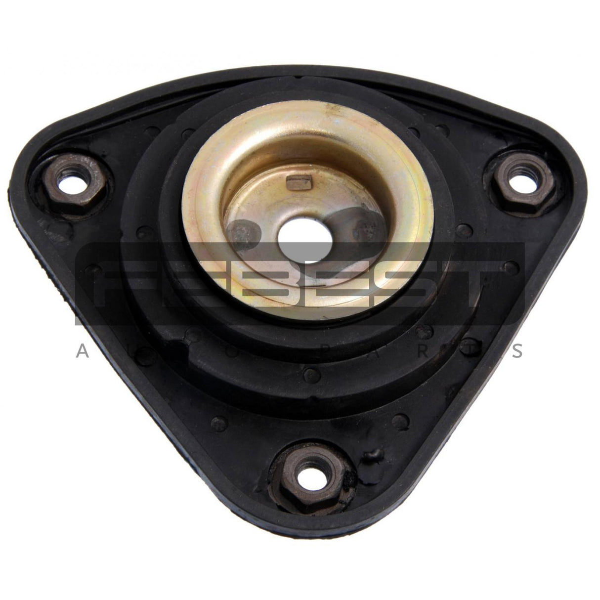 Front shock absorber mounting