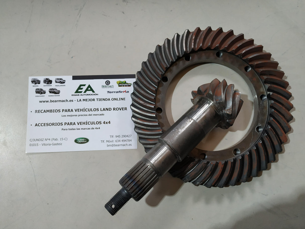 Grupo Cónico - 11x43 - Piñón 24 estrías - Diferencial Delantero