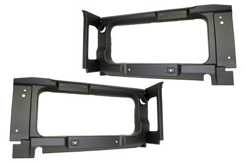 Land Rover Defender 90 Black Rear Window Surround Trim Kit With Cut Out