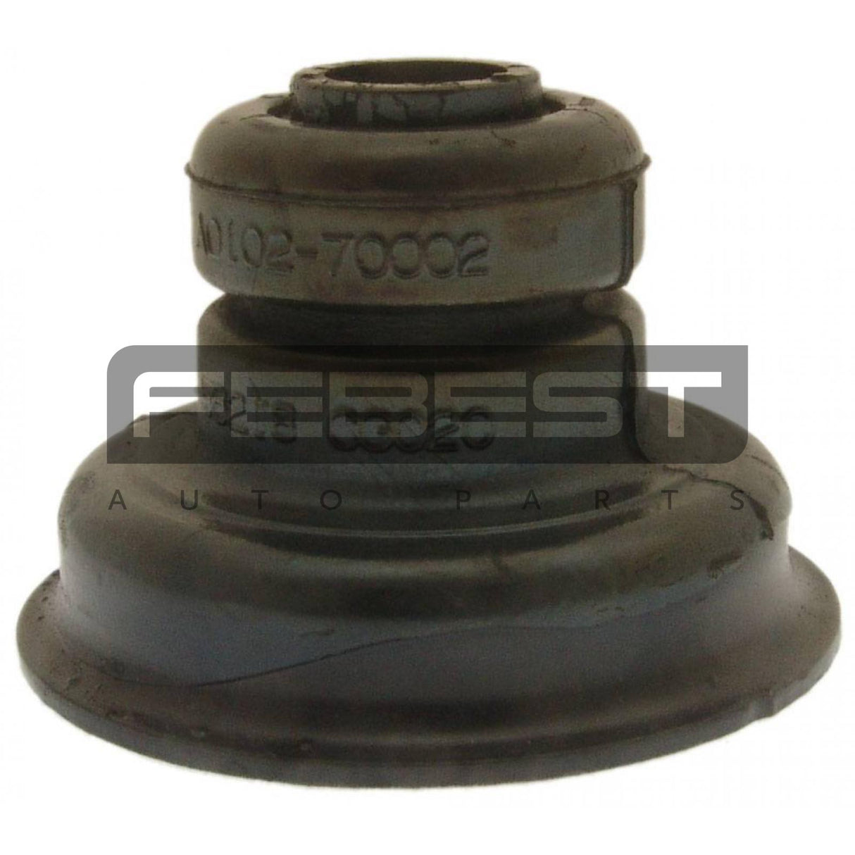 Rear shock absorber jounce bumper